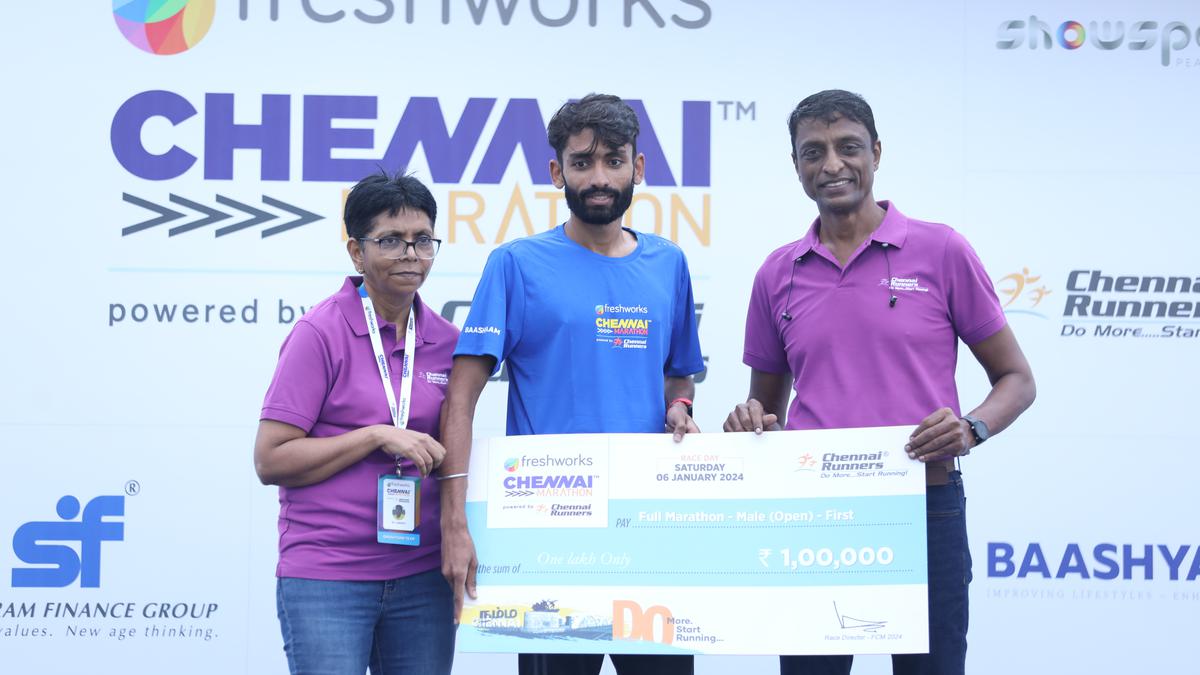 Chennai Marathon 2024 22,000 runners take part, Abhishek Soni, Sheilah